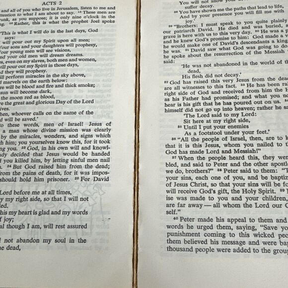 Good News For Modern Man: The New Testament In Today's English 1966 VTG READ - Picture 5 of 7